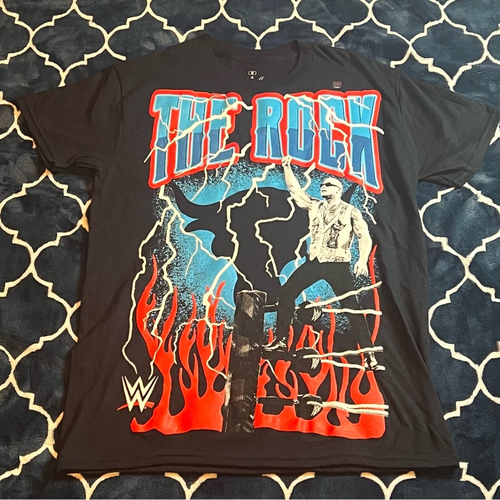 WWE The Rock Graphic Tee